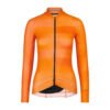 Bioracer Epic Slice női hosszú ujjú kerékpáros mez, aerodinamikus, légáteresztő, kényelmes, narancssárga Bioracer Epic Slice női hosszú ujjú kerékpáros mez, aerodinamikus, légáteresztő, kényelmes, narancssárga