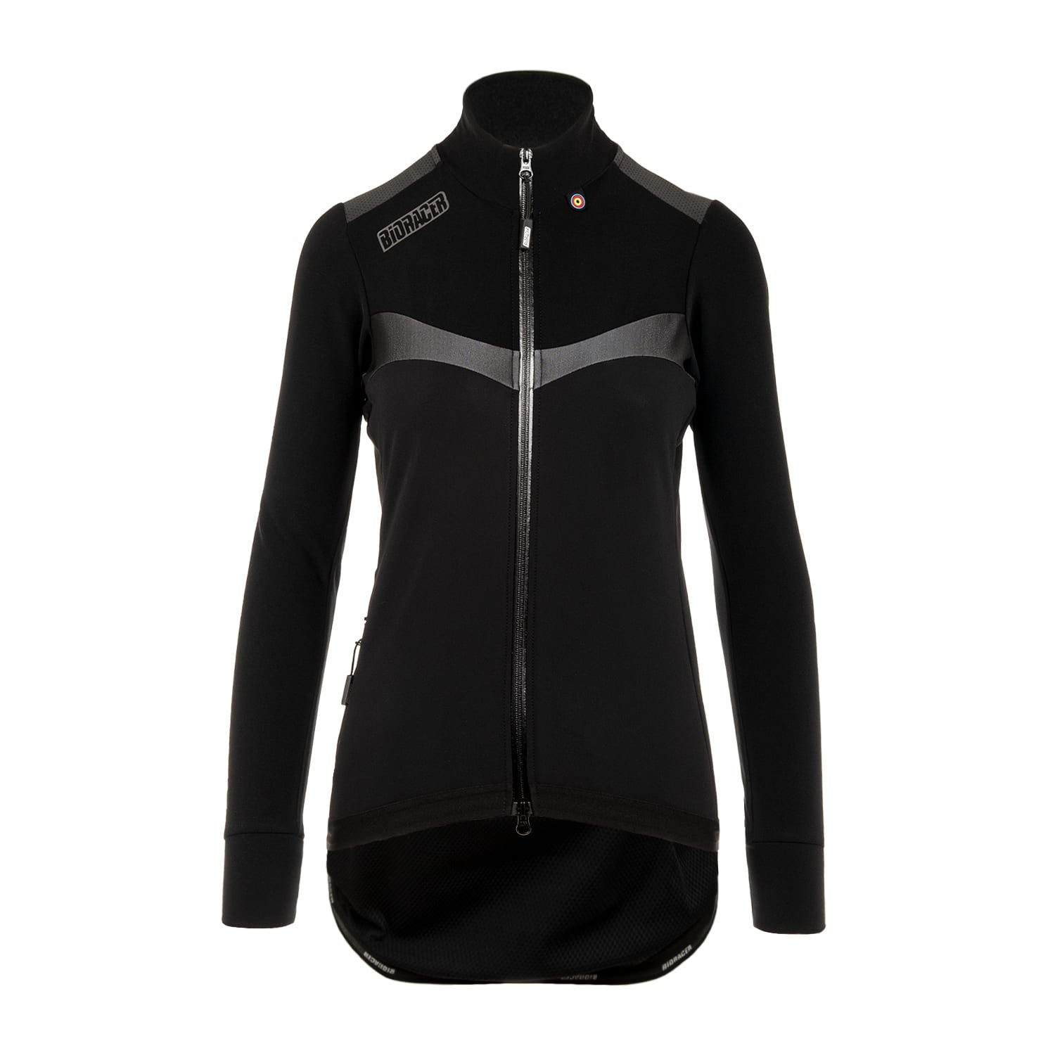 Bioracer Vesper Tempest Protect Jacket Women női kerékpáros kabát, szélálló, vízlepergető, fekete