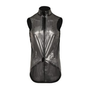 Bioracer Aero Rain Gilet férfi esőmellény, vízálló, aerodinamikus, fekete