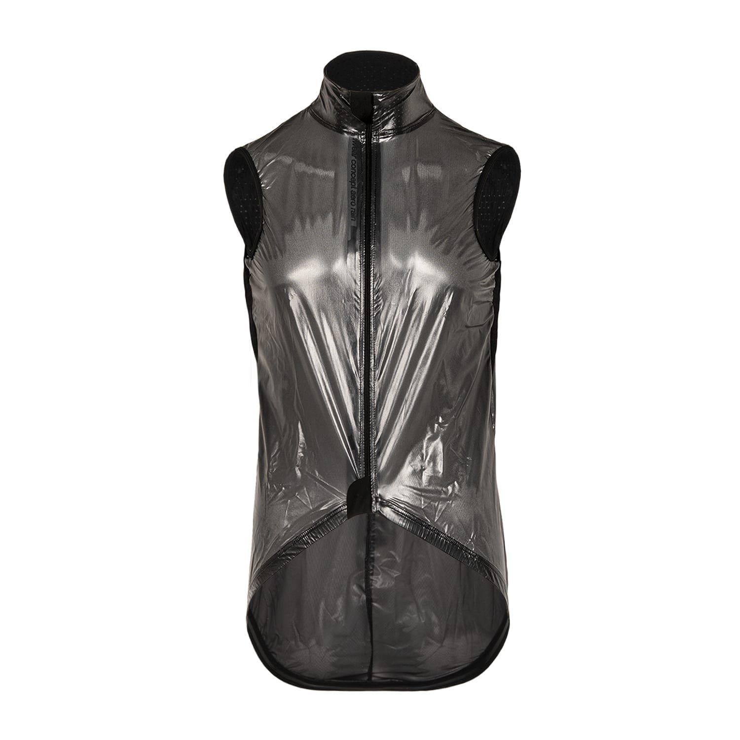 Bioracer Aero Rain Gilet férfi esőmellény, vízálló, aerodinamikus, fekete