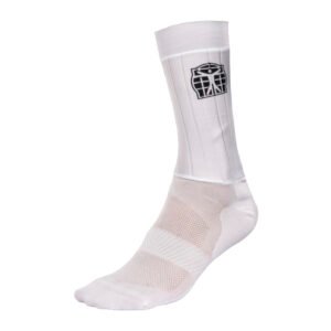 Bioracer Speedwear Concept Aero Socks kerékpáros zokni, aerodinamikus, kényelmes, fehér