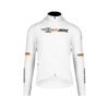 Bioracer Official German Cycling Icon Tempest Jacket férfi kerékpáros kabát, szélálló, vízálló, fehér