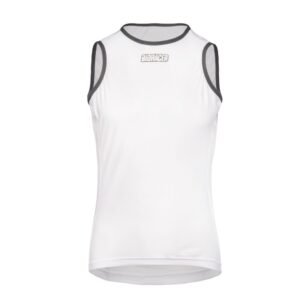Bioracer Sleeveless Breeze Base Layer White férfi ujjatlan aláöltözet, légáteresztő, fehér