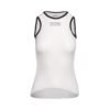Bioracer Sleeveless Breeze Women’s Base Layer női aláöltözet, légáteresztő, könnyű, fehér Bioracer Sleeveless Breeze Women’s Base Layer női aláöltözet, légáteresztő, könnyű, fehér