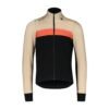 Bioracer Spitfire Tempest Pixel Jacket kerékpáros kabát, szélálló, vízlepergető, fekete barna sárga