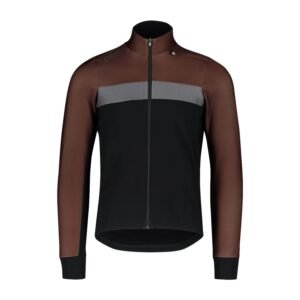 Bioracer Spitfire Tempest Pixel Jacket kerékpáros kabát, szélálló, vízlepergető, fekete barna