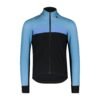 Bioracer Spitfire Tempest Pixel Jacket kerékpáros kabát, szélálló, vízlepergető, fekete világos kék Bioracer Spitfire Tempest Pixel Jacket kerékpáros kabát, szélálló, vízlepergető, fekete világos kék