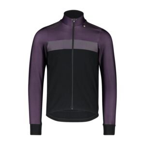 Bioracer Spitfire Tempest Pixel Jacket kerékpáros kabát, szélálló, vízlepergető, fekete lila