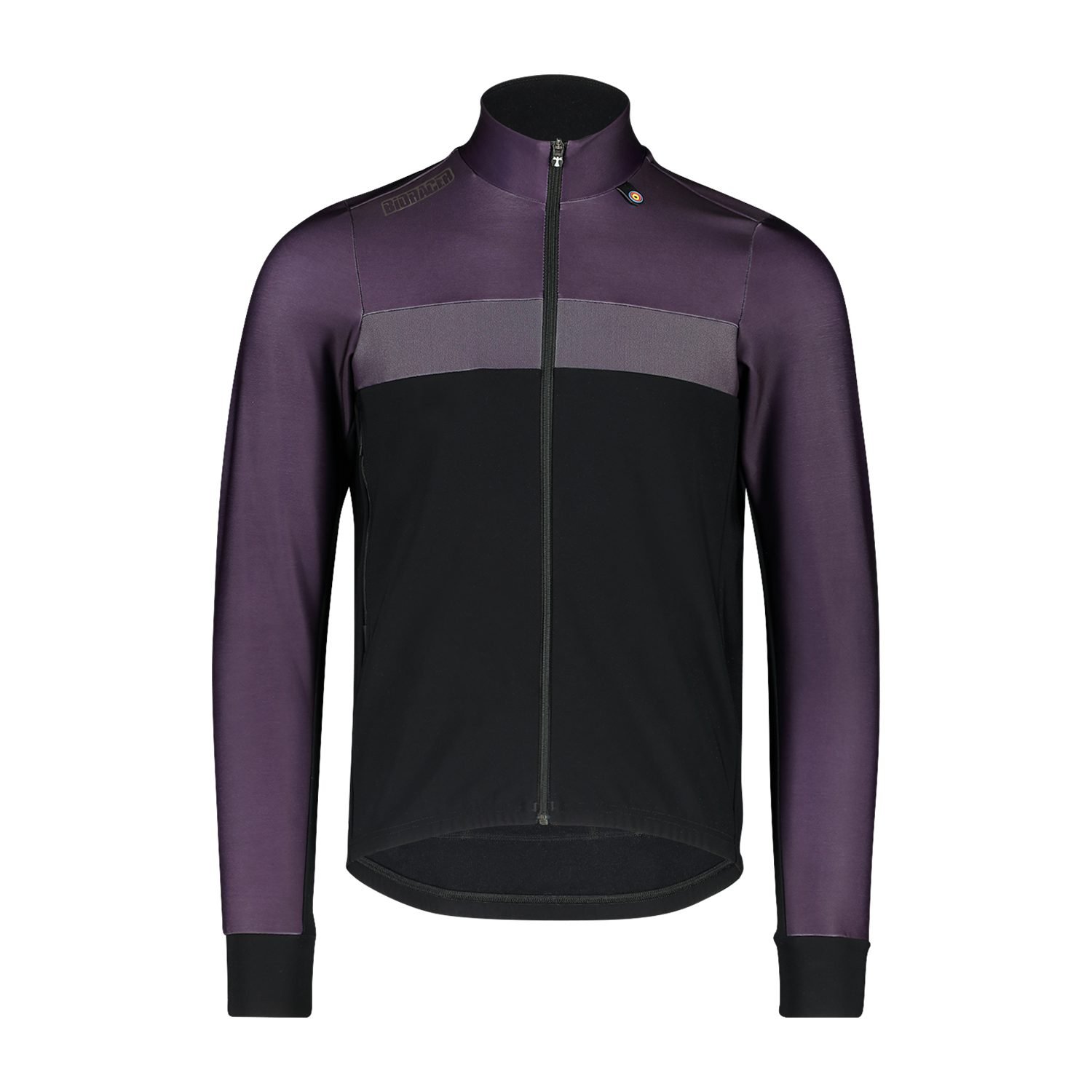 Bioracer Spitfire Tempest Pixel Jacket kerékpáros kabát, szélálló, vízlepergető, fekete lila