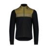 Bioracer Tempest Jacket kerékpáros kabát, szélálló, vízlepergető, fekete barna mustár bronz