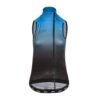 Bioracer Vesper Gilet női kerékpáros mellény, szélálló, könnyű, fekete kék