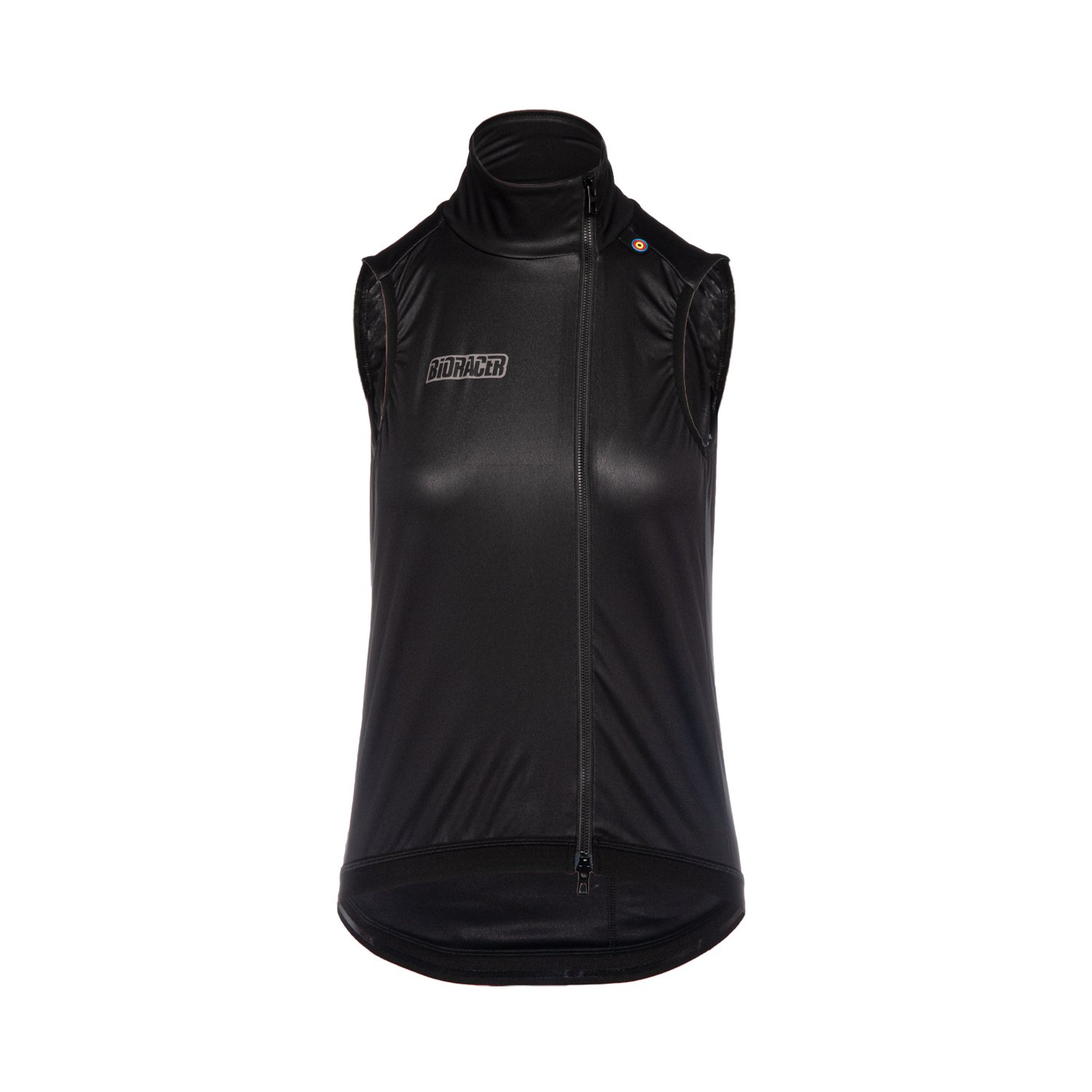Bioracer Vesper Gilet női kerékpáros mellény, szélálló, könnyű, fekete
