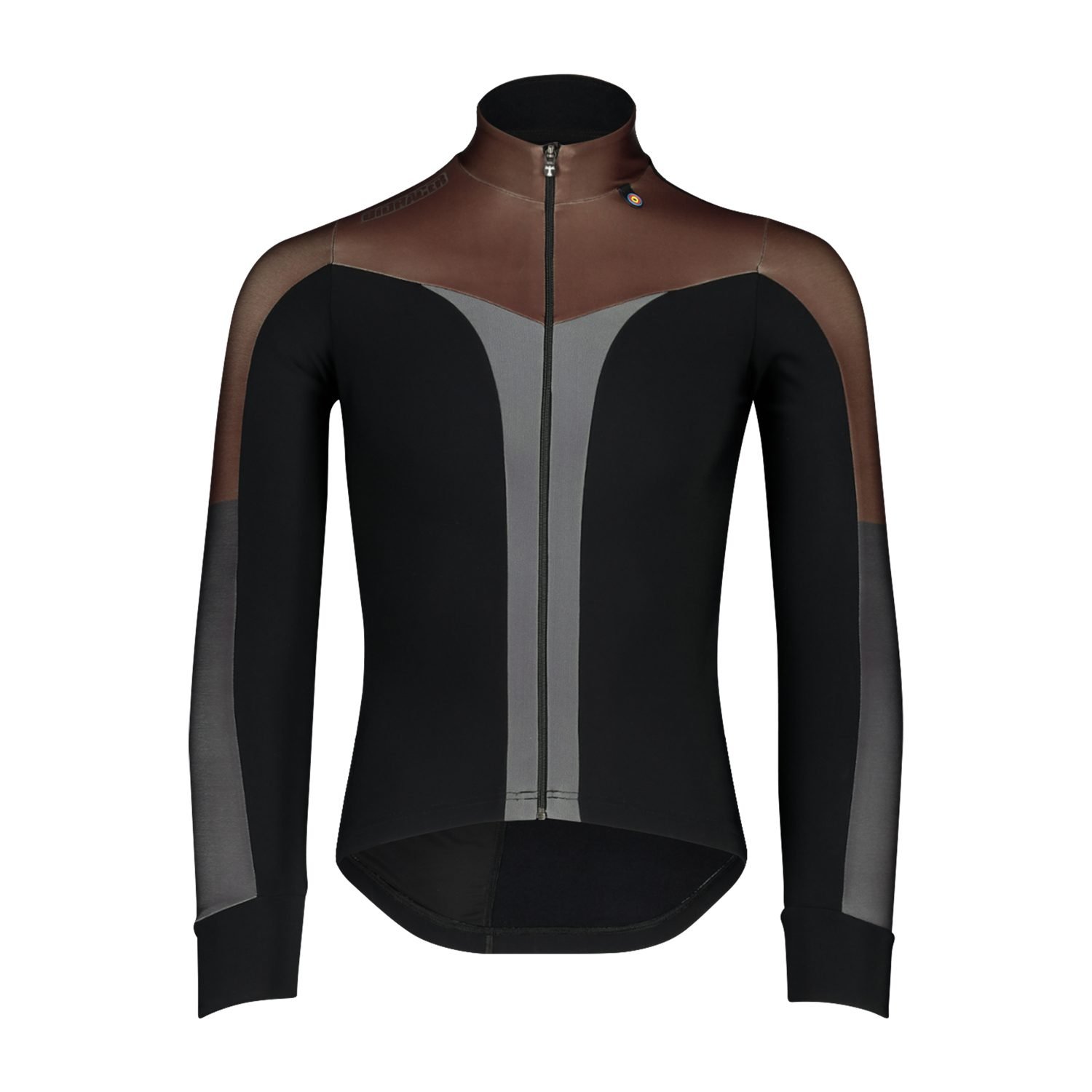 Bioracer Vesper Tempest Pixel Women’s Jacket női kerékpáros kabát, szélálló, vízlepergető, fekete barna