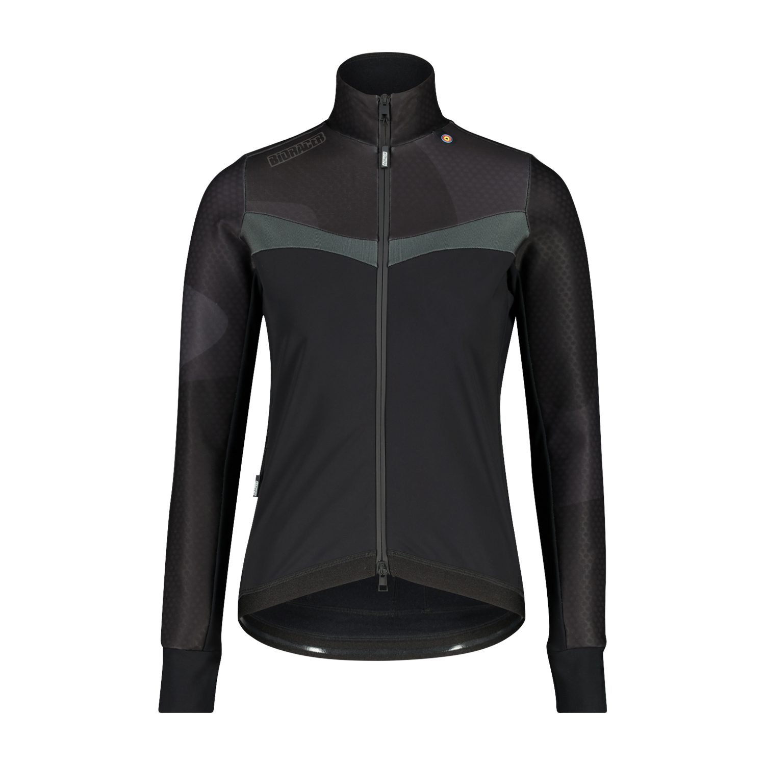 Bioracer Vesper Tempest Protect Women’s Jacket Mixoff női kerékpáros kabát, szélálló, vízlepergető, fekete