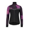 Bioracer Vesper Tempest Protect Women’s Jacket Mixoff női kerékpáros kabát, szélálló, vízlepergető, fekete lila