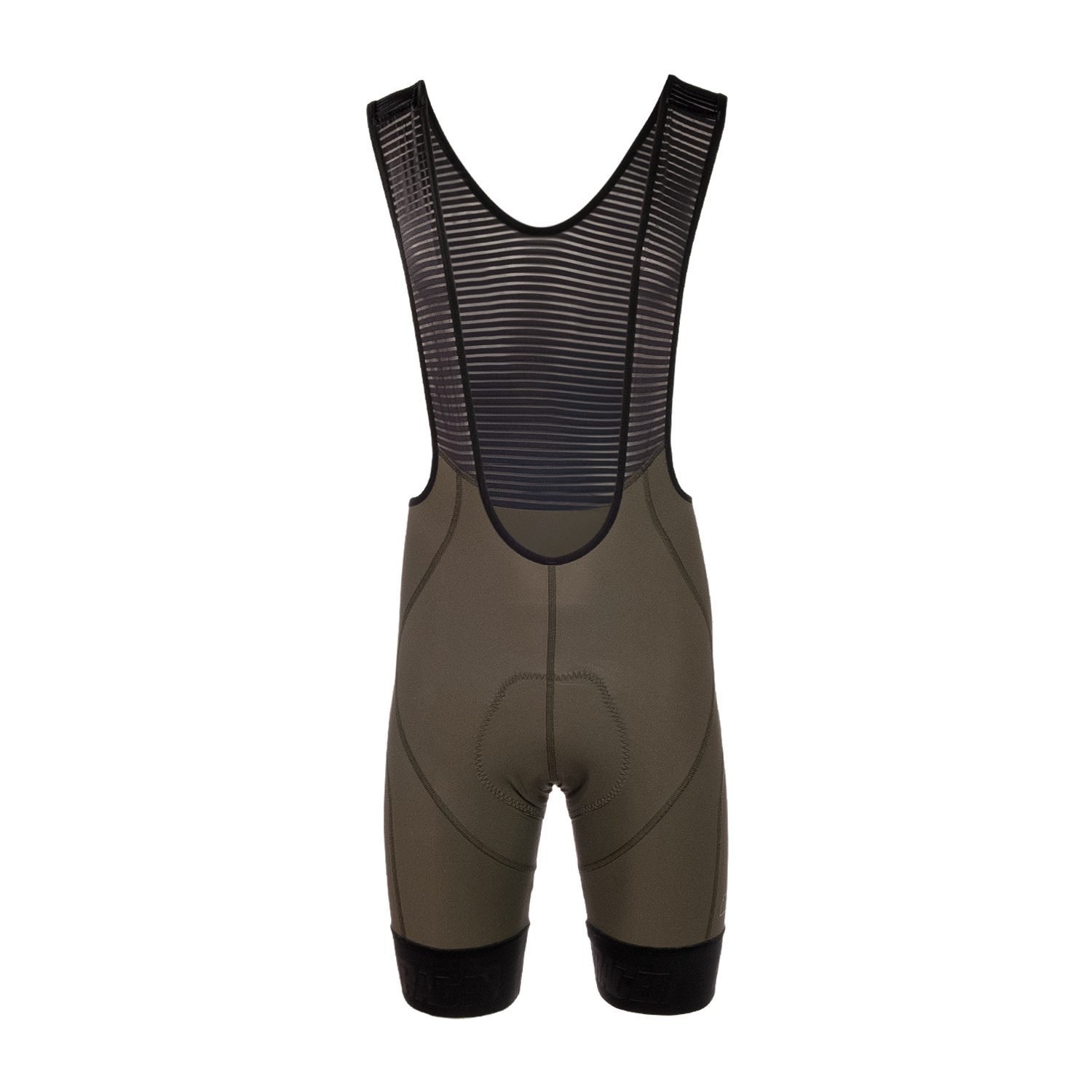 Bioracer Icon Cargo Bibshorts férfi kerékpáros kantáros nadrág (bibshort), kényelmes, oliva zöld