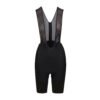 Bioracer Epic Short Women’s Bibshorts női kerékpáros kantáros nadrág (bibshort), kompressziós, kényelmes, fekete