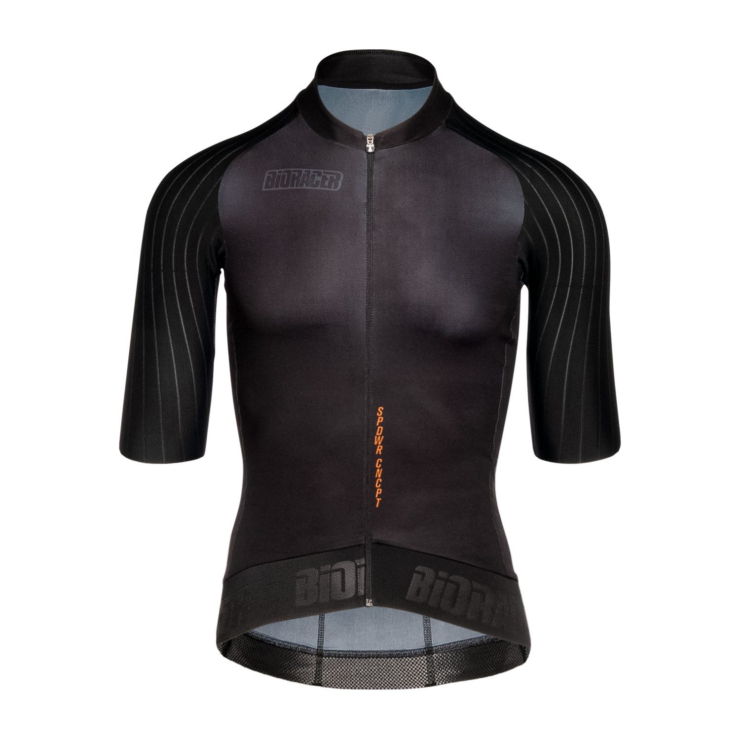 Bioracer Speedwear Concept Jersey RR férfi kerékpáros mez, aerodinamikus, könnyű, légáteresztő, fekete Bioracer Speedwear Concept Jersey RR férfi kerékpáros mez, aerodinamikus, könnyű, légáteresztő, fekete