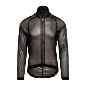 Bioracer Epic Rainy Jacket kerékpáros kabát, vízálló, szélálló, fekete