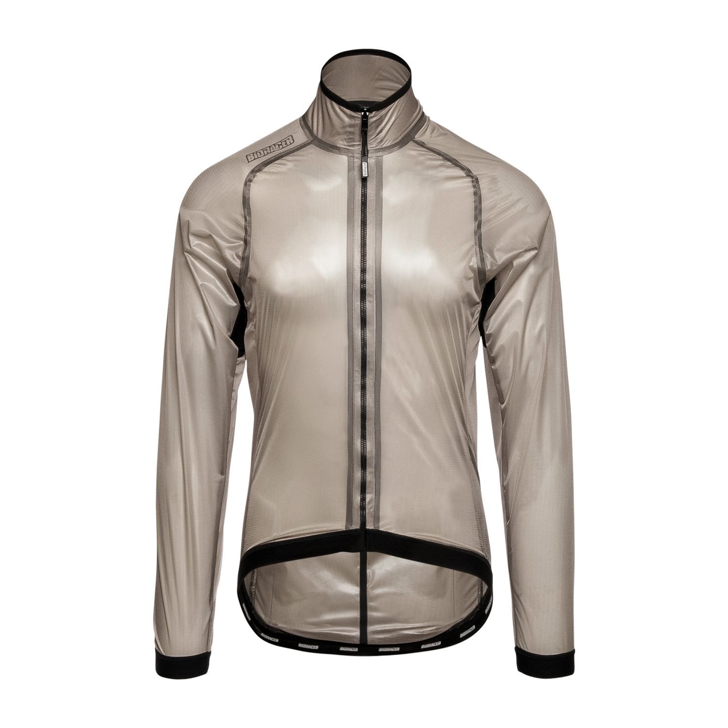 Bioracer Epic Rainy Jacket kerékpáros kabát, vízálló, szélálló, barna