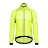 Bioracer Epic Rainy Jacket kerékpáros kabát, vízálló, szélálló, jól látható, neon sárga