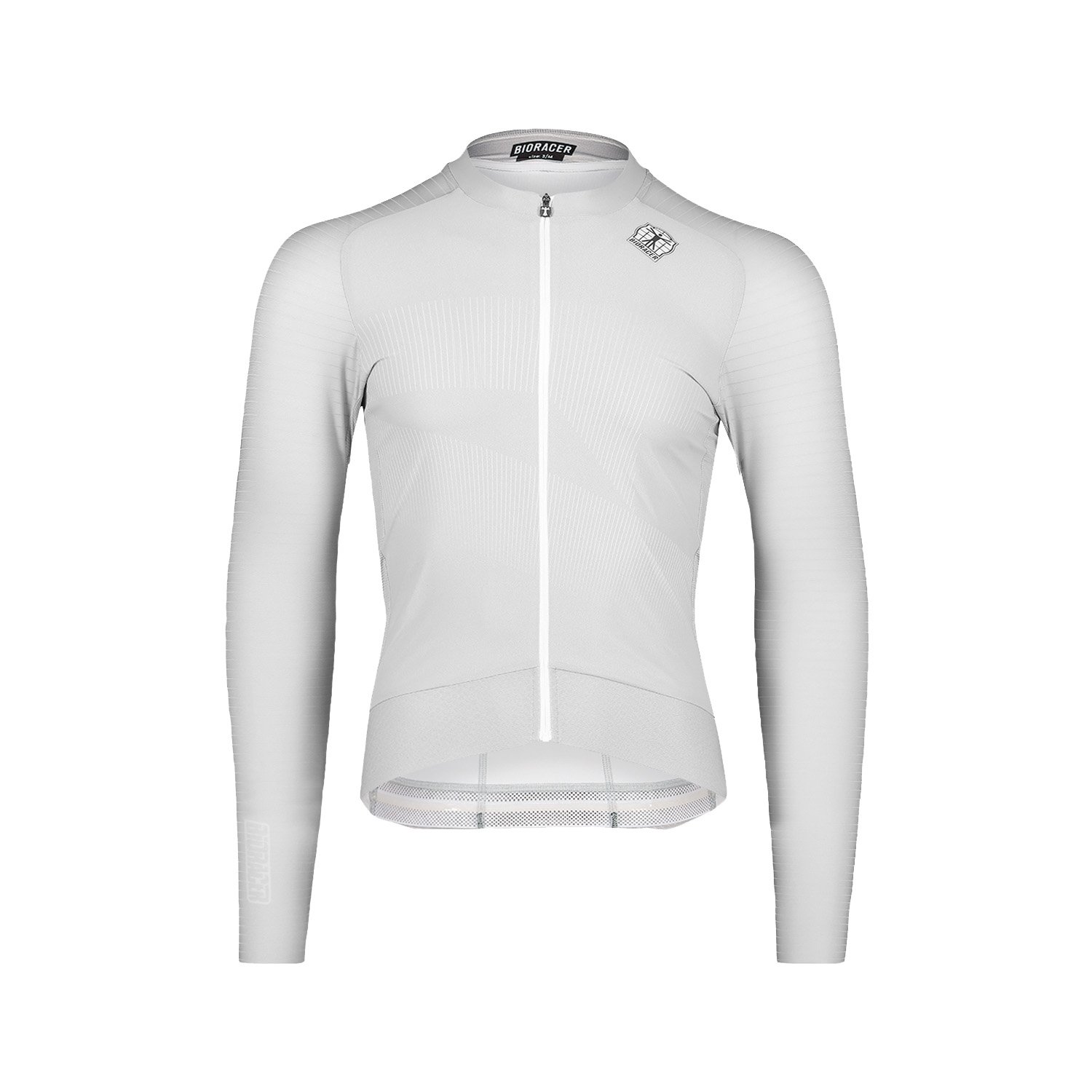 Bioracer Epic Long Sleeve Jersey hosszú ujjú kerékpáros mez, légáteresztő, aerodinamikus, szürke