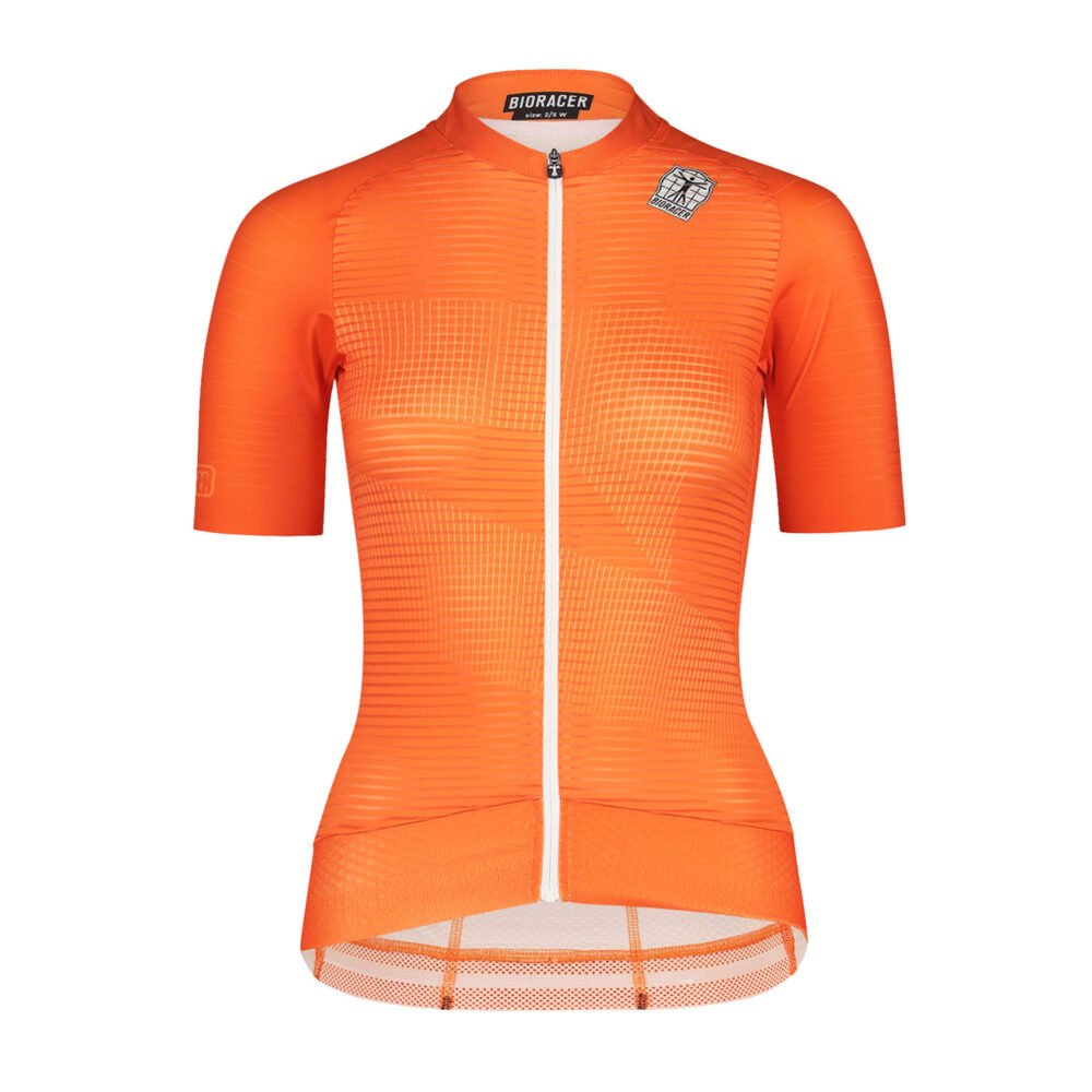 Bioracer Epic Ultralight Women’s Jersey női kerékpáros mez, ultrakönnyű, légáteresztő, narancssárga
