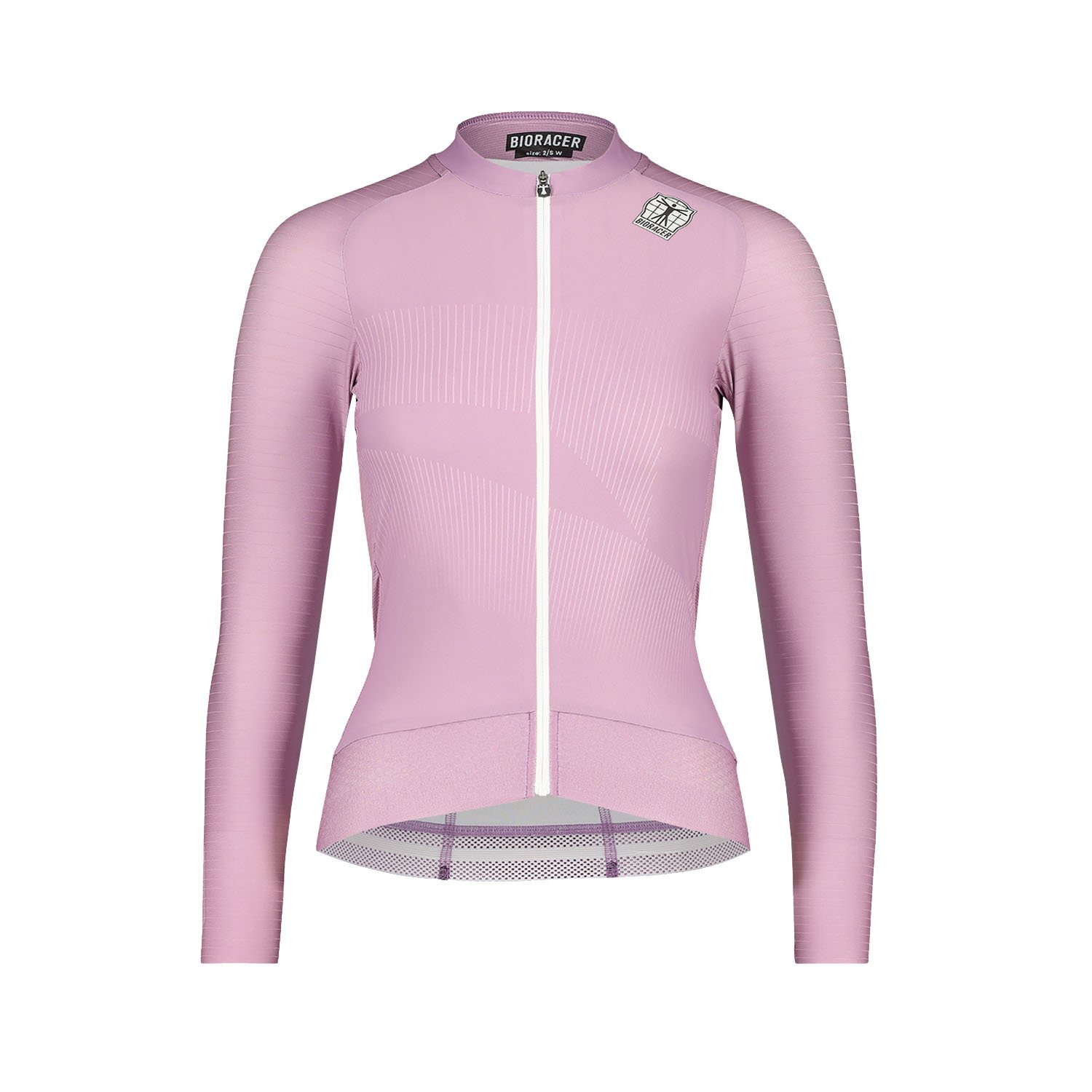 Bioracer Icon Women’s Long Sleeve Jersey női hosszú ujjú kerékpáros mez, légáteresztő, kényelmes, rózsaszín