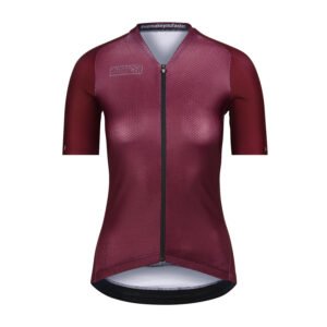 Bioracer Icon Coldblack Women’s Jersey női kerékpáros mez, hűtőhatású, légáteresztő, bordó