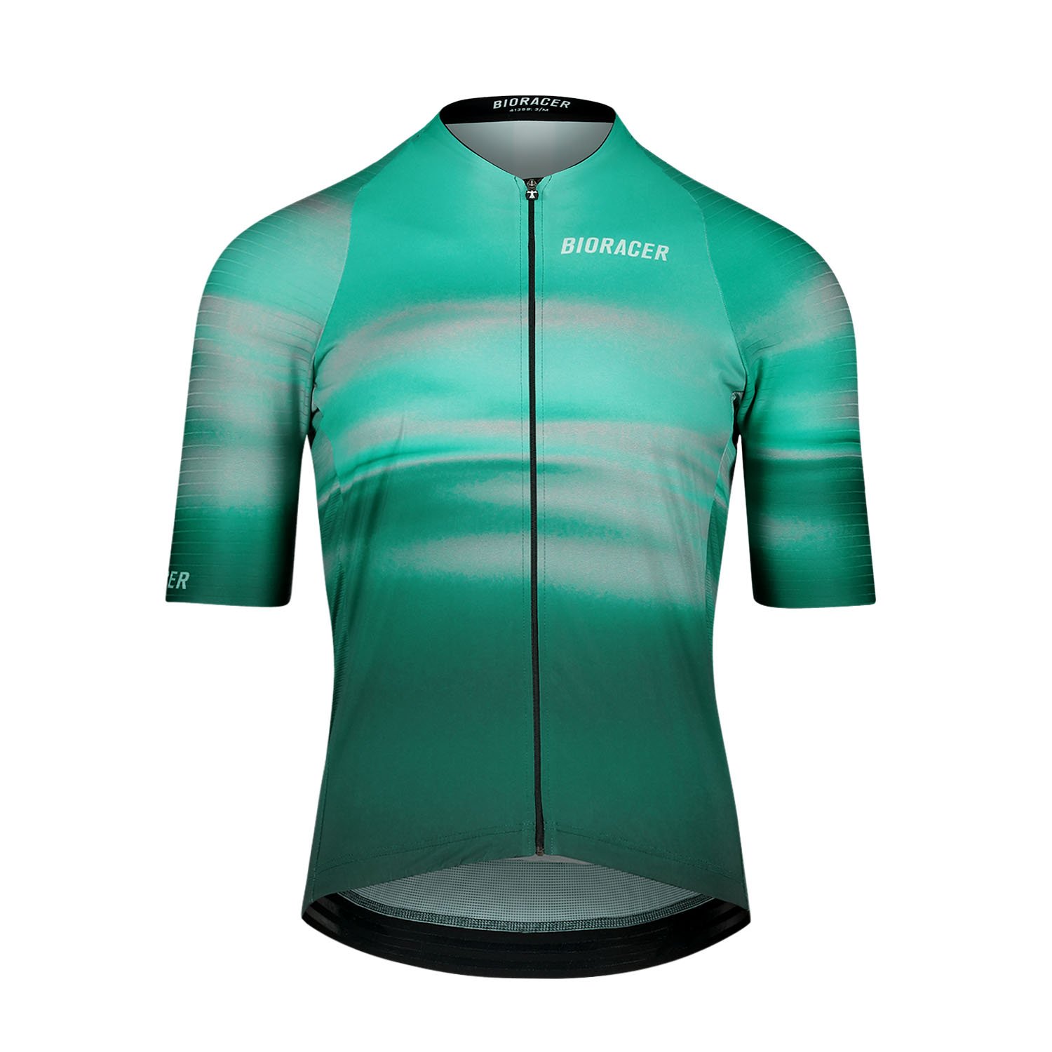 Bioracer Icon Rouleur Jersey, kerékpáros mez, kényelmes, légáteresztő, zöld