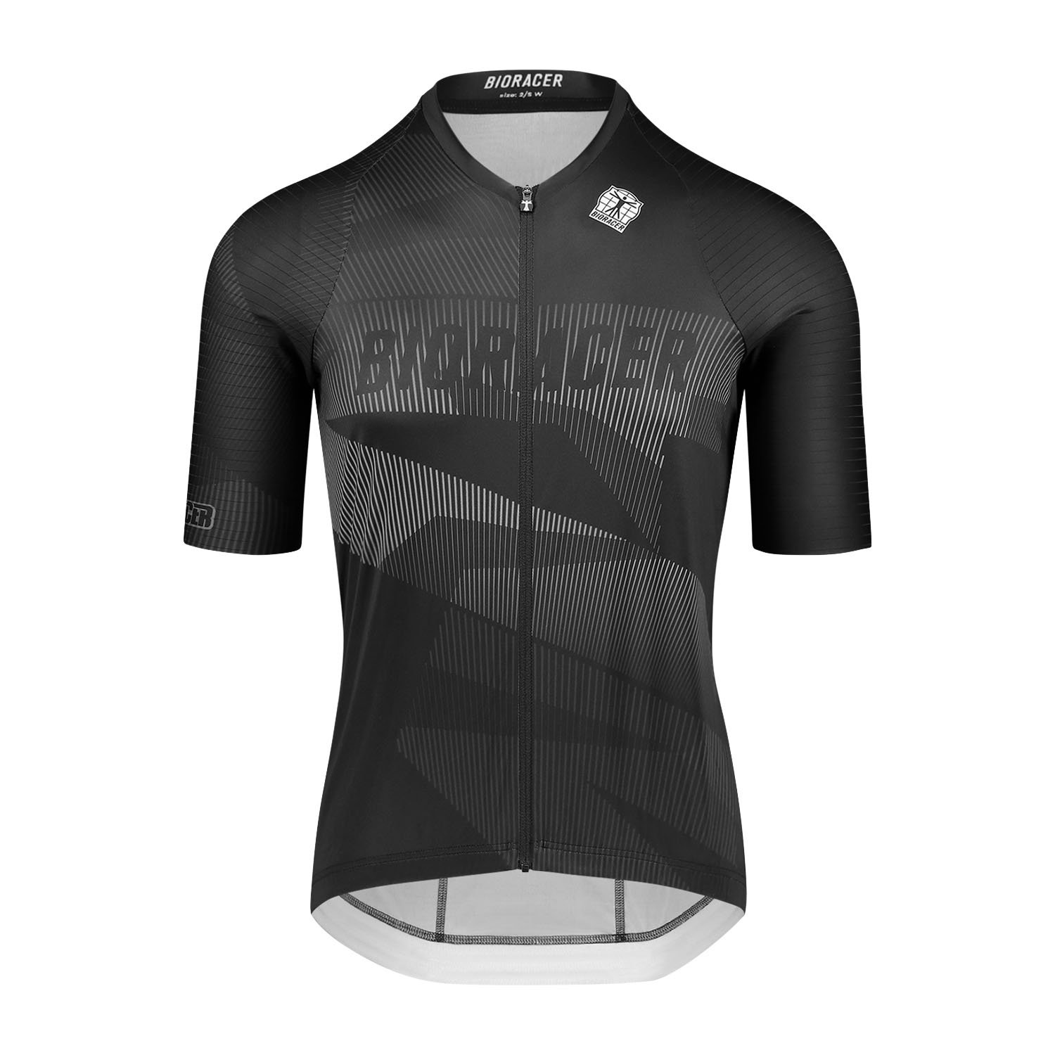 Bioracer Icon Jersey kerékpáros mez, légáteresztő, kényelmes, fekete