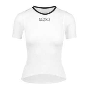 Bioracer Short Sleeve Women’s Breeze Base Layer női kerékpáros aláöltözet, légáteresztő, kényelmes, fehér