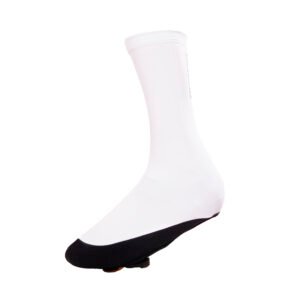 Bioracer Overshoe One kerékpáros cipővédő, szélálló, vízlepergető, fehér