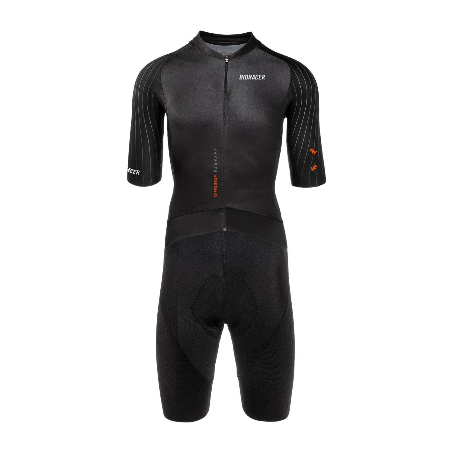 Bioracer Speedwear Concept Road Race Suit országúti kerékpáros versenyruha, aerodinamikus, fekete
