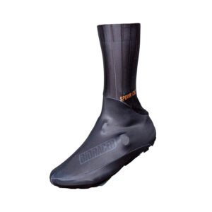 Bioracer Speedwear Concept TT overshoes, kerékpáros cipővédő, aerodinamikus, vízlepergető, fekete szín