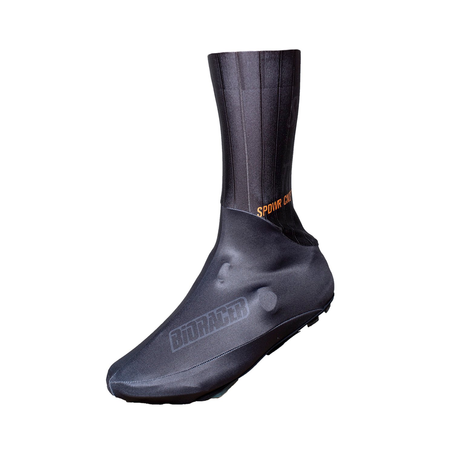 Bioracer Speedwear Concept TT overshoes, kerékpáros cipővédő, aerodinamikus, vízlepergető, fekete szín