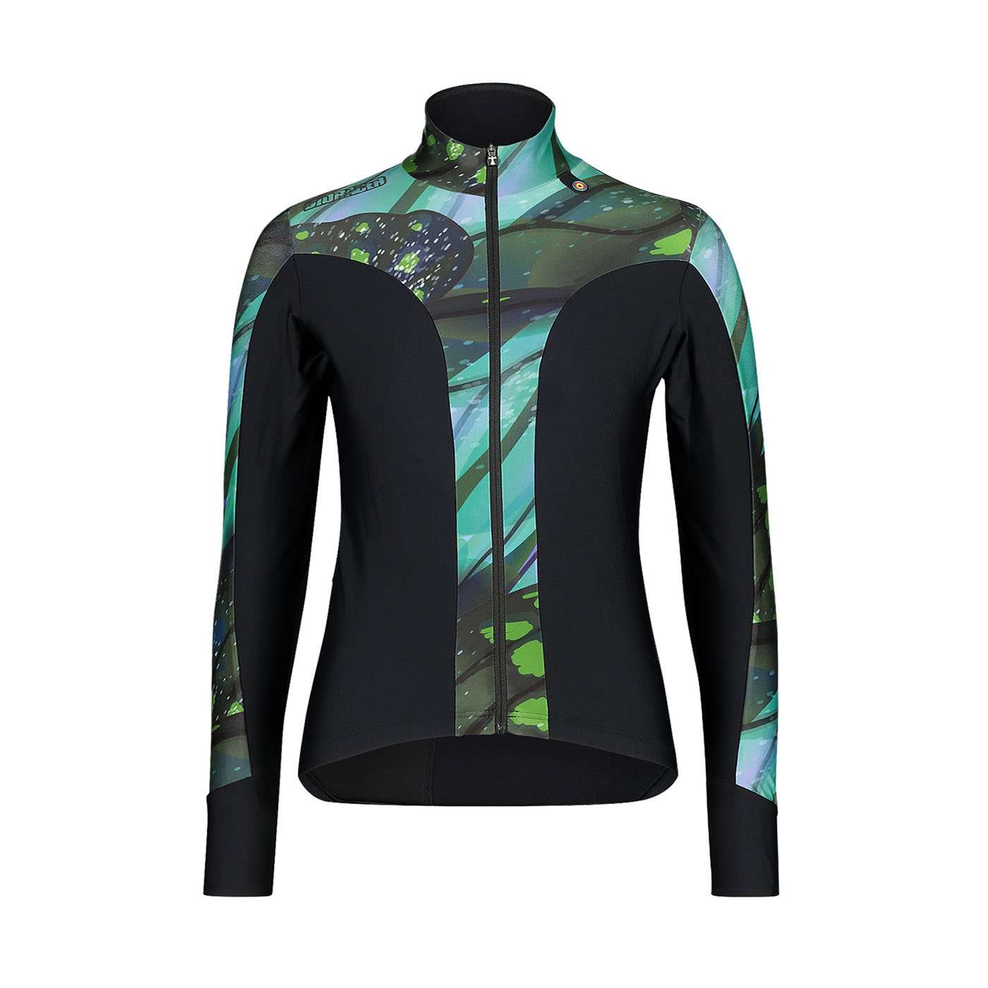 Bioracer Vesper Tempest Light Women’s Jacket Papillon női kerékpáros kabát, szélálló, könnyű, fekete zöld Bioracer Vesper Tempest Light Women’s Jacket Papillon női kerékpáros kabát, szélálló, könnyű, fekete zöld