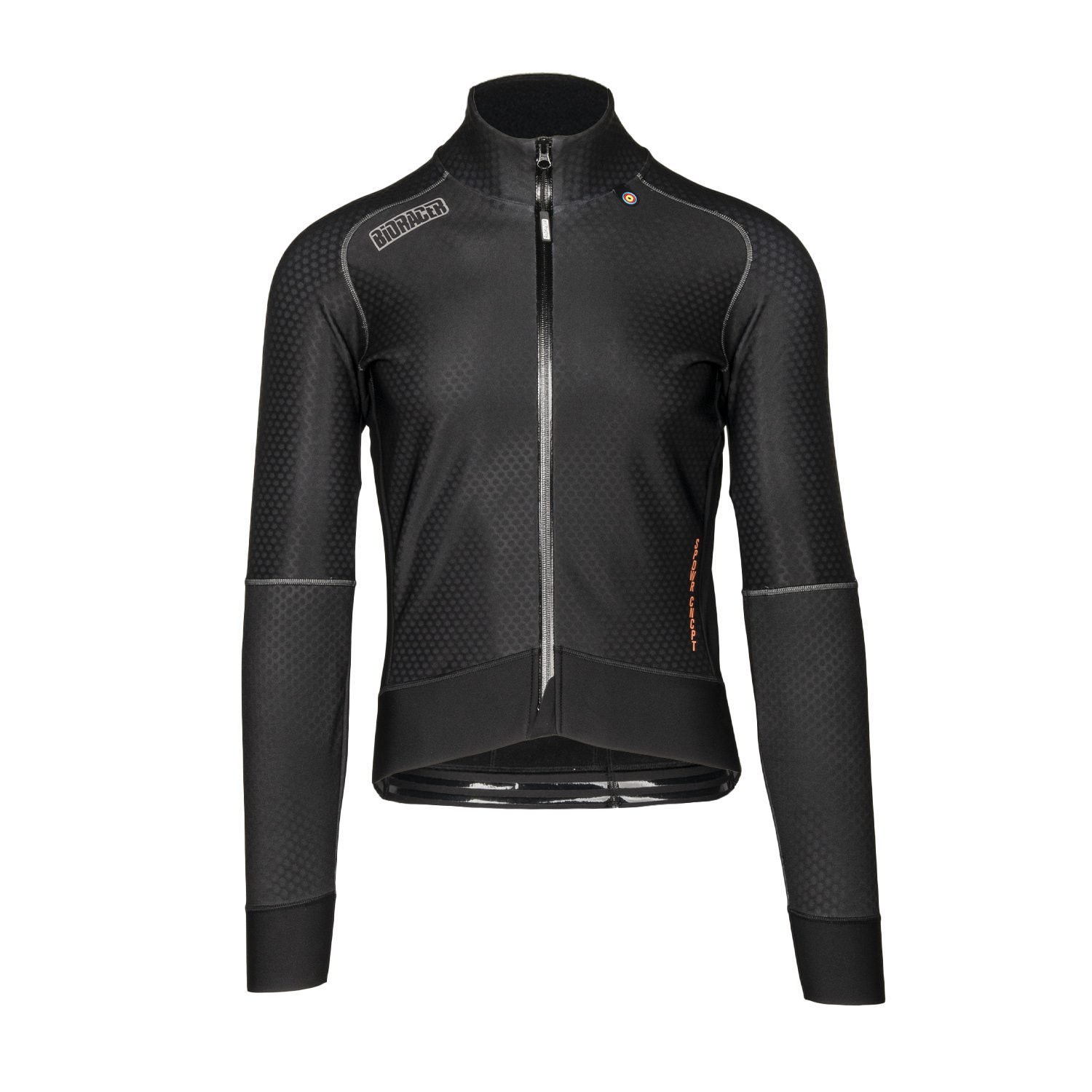 Bioracer Speedwear Concept Tempest Full Protect férfi kerékpáros kabát, szélálló, vízlepergető, fekete