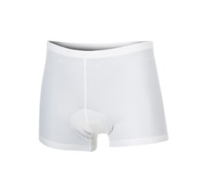 Bioracer Undershort női kerékpáros alsónemű, kényelmes, légáteresztő, fehér