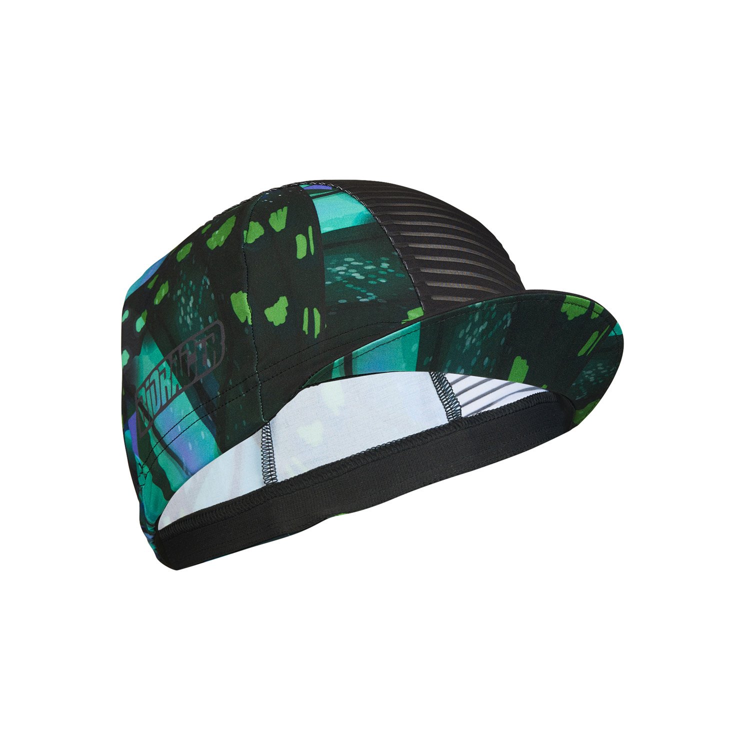 Bioracer Technical Cap Papillon Moss Green kerékpáros sapka, légáteresztő, zöld Bioracer Technical Cap Papillon Moss Green kerékpáros sapka, légáteresztő, zöld