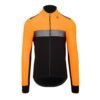 Bioracer Spitfire Tempest Jacket kerékpáros kabát, szélálló, vízlepergető, jól látható, fekete neon narancssárga