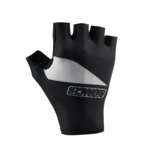 Bioracer One Summer Gloves Black kerékpáros kesztyű, légáteresztő, rövid ujjas, fekete szürke