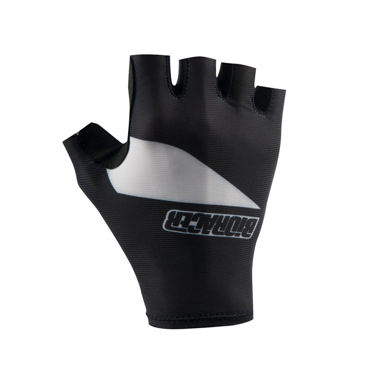 Bioracer One Summer Gloves Black kerékpáros kesztyű, légáteresztő, rövid ujjas, fekete szürke Bioracer One Summer Gloves Black kerékpáros kesztyű, légáteresztő, rövid ujjas, fekete szürke