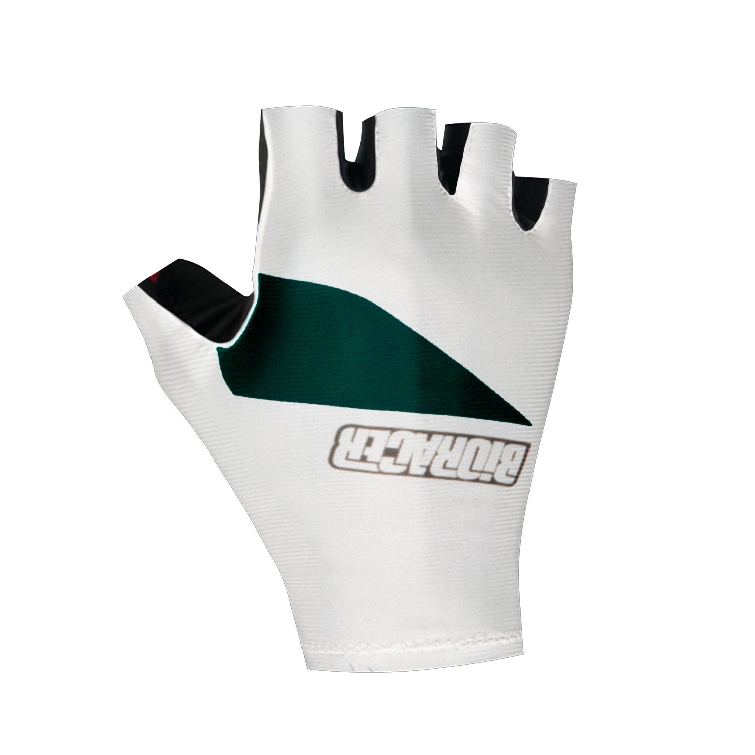 Bioracer One Summer Gloves White kerékpáros kesztyű, légáteresztő, rövid ujjas, fehér fekete Bioracer One Summer Gloves White kerékpáros kesztyű, légáteresztő, rövid ujjas, fehér fekete