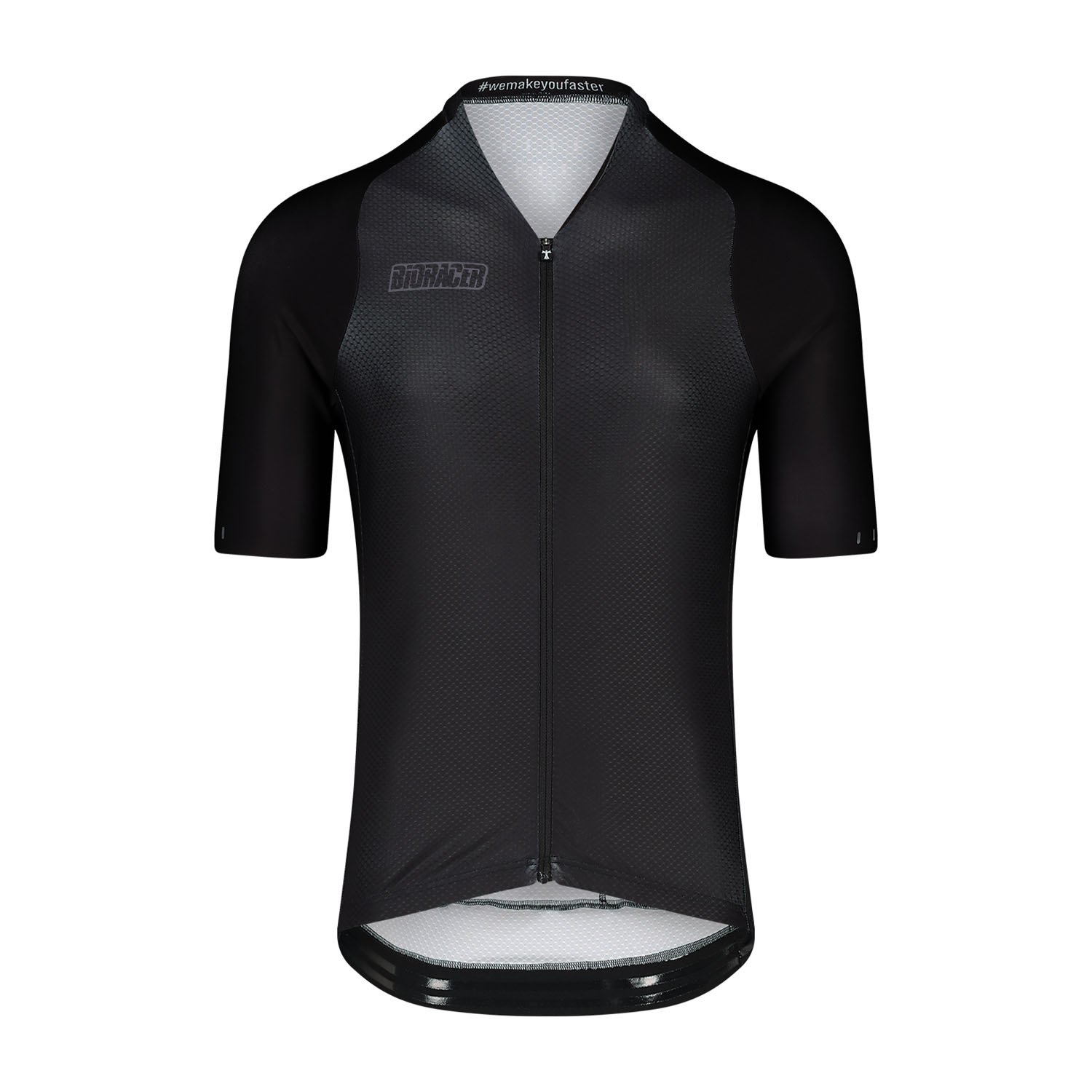 Bioracer Icon Coldblack Jersey kerékpáros mez, hűsítő, fényvisszaverő, fekete