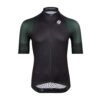 Bioracer Icon Classic Jersey Black Dark Green férfi kerékpáros mez, légáteresztő, fekete zöld