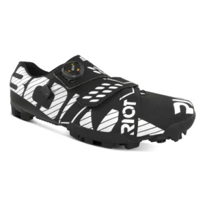 Bont Riot MTB+ kerékpáros cipő, karbon talp, hőformázható, MTB cipő, fekete fehér