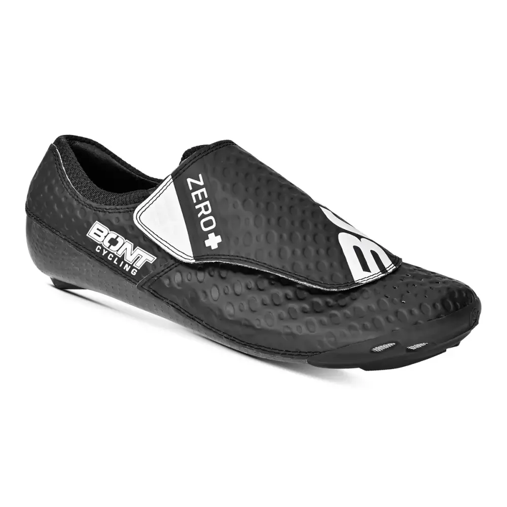 Bont Zero+ T pályakerékpáros cipő, karbon talp, hőformázható, fekete