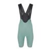 Bioracer Icon Women's Bibshorts női kerékpáros rövid kantáros nadrág, kényelmes, légáteresztő, gyors száradású, evergreen örök zöld