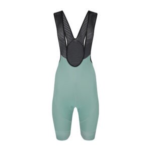Bioracer Bioracer Icon Women's Bibshorts női kerékpáros rövid kantáros nadrág, kényelmes, légáteresztő, gyors száradású, evergreen örök zöld